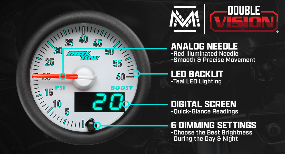 MaxTow Match for 3rd Gen Cummins Gauge Series Details