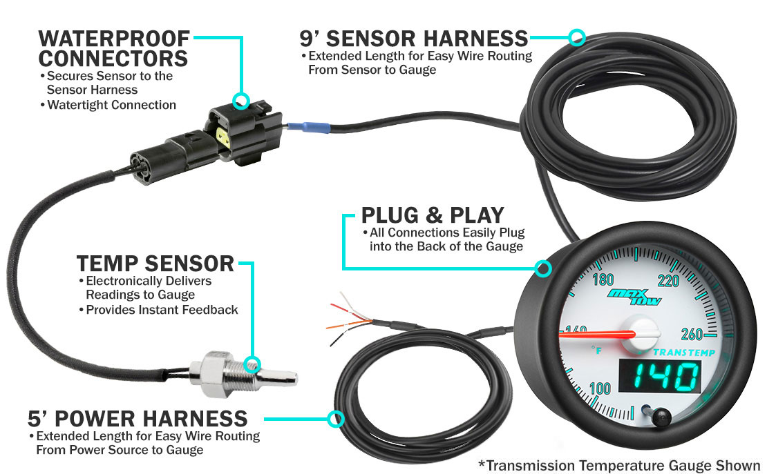 MaxTow Gauge Wiring